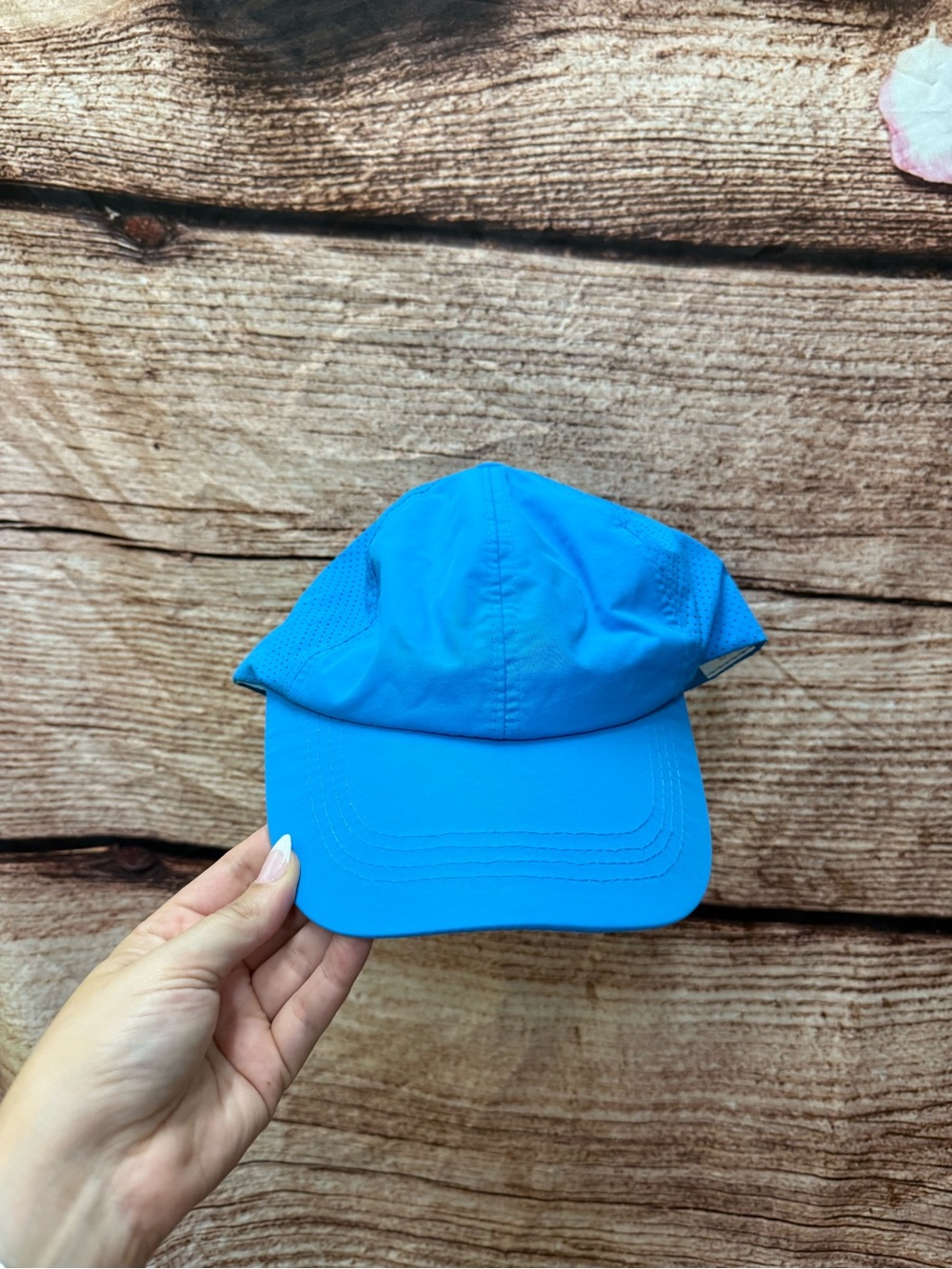Bright Blue Performance Running Hat